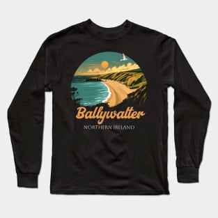 Ballywalter beach - Northern Ireland Long Sleeve T-Shirt